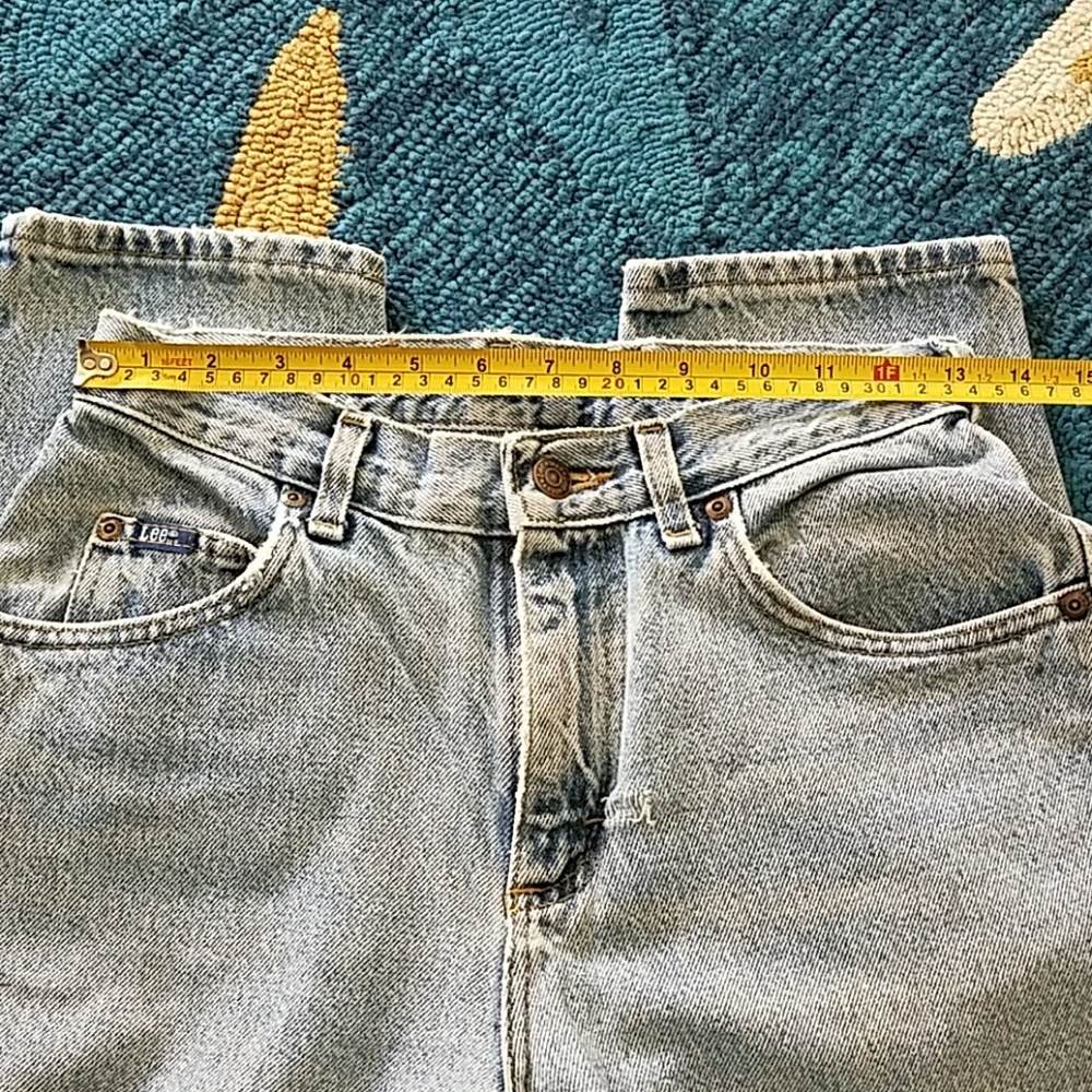 Vintage LEE High waisted Mom Jeans 1980s - Picture 6 of 8
